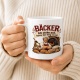 Tasse »Bäcker Ich stehe auf, bevor der Teig es tut.«