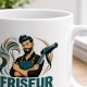 Tasse »Ich rette, was andere selbst geschnitten haben.«