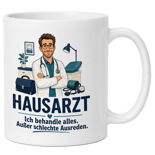 Tasse »Ich behandle alles. Außer schlechte...