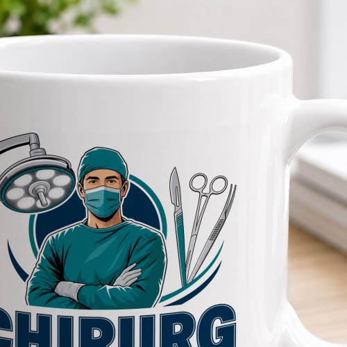 Tasse »Chirurg Ich schneide beruflich gut ab.«