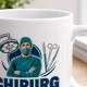 Tasse »Chirurg Ich schneide beruflich gut ab.«