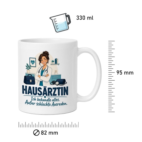 Tasse »Hausärztin«