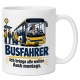 Tasse »Busfahrer Ich bringe alle weiter. Auch montags.«