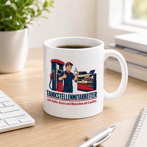 Tasse »Tankstellenmitarbeiter«