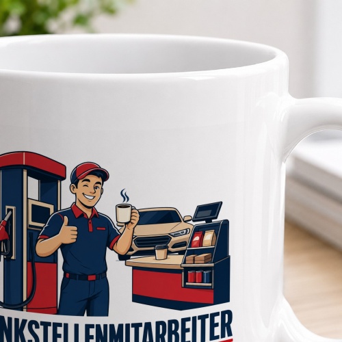 Tasse »Tankstellenmitarbeiter«