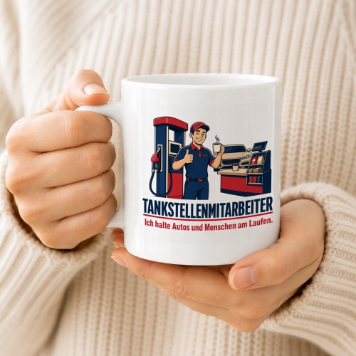 Tasse »Tankstellenmitarbeiter«