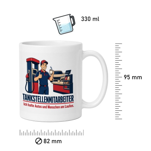Tasse »Tankstellenmitarbeiter«
