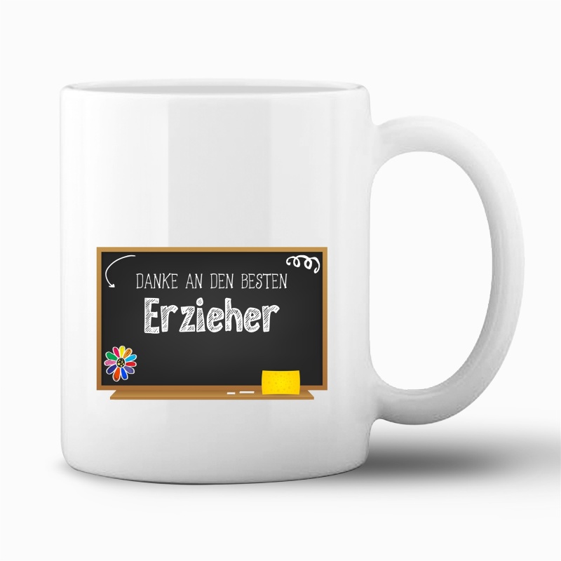 Tasse "Danke an den besten Erzieher!"
