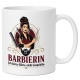Tasse »Barbierin Ich kürze Bärte, nicht Gespräche.«