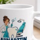 Tasse »Zahnärztin Ich bohre nach. Beruflich.«