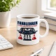 Tasse »Fahrlehrer Ich bleibe ruhig. Mein Sitz hat Pedale.«