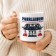 Tasse »Fahrlehrer Ich bleibe ruhig. Mein Sitz hat Pedale.«