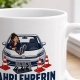 Tasse »Fahrlehrerin Ich bleibe ruhig. Mein Sitz hat Pedale.«