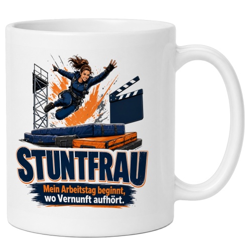 Tasse »Stuntfrau«