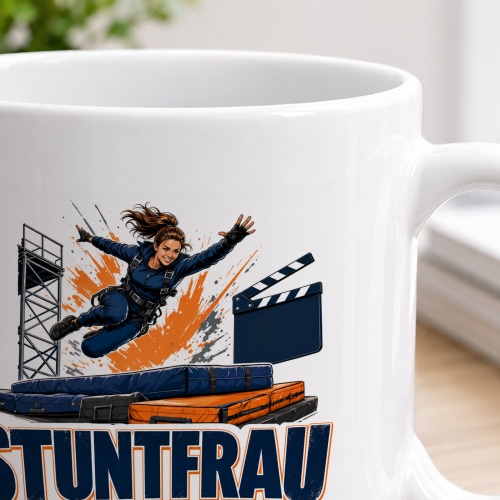 Tasse »Stuntfrau«