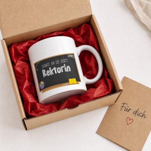 Tasse »Danke an die beste Rektorin!«