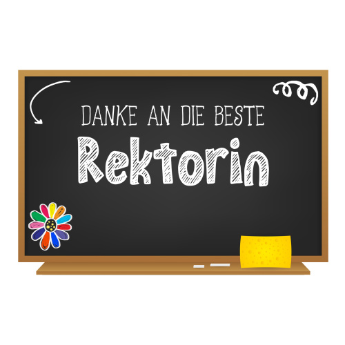 Tasse »Danke an die beste Rektorin!«