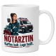 Tasse »Notärztin Kaffee kalt. Lage heiß.«