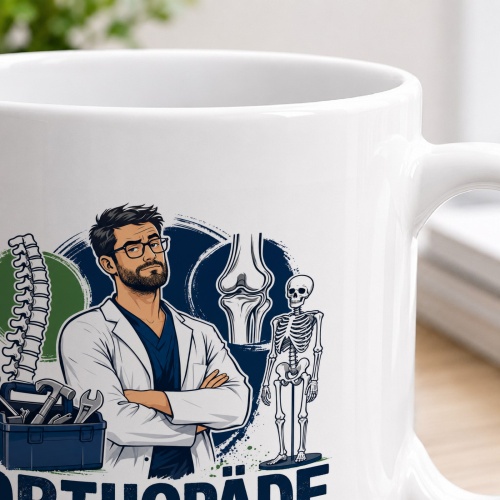 Tasse »Orthopäde Ich richte das. Irgendwie.«