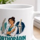 Tasse »Orthopädin Gerade Haltung. Schiefe Arbeitszeiten.«