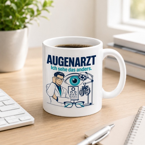 Tasse »Augenarzt Ich sehe das anders.«