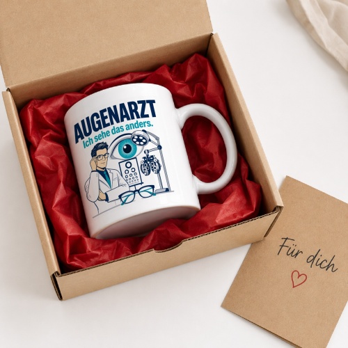Tasse »Augenarzt Ich sehe das anders.«