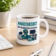 Tasse »Anästhesist Mein Smalltalk endet zuverlässig.«