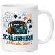 Tasse »Schulfahrerin Ich höre alles. Leider.«