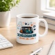 Tasse »Schulfahrerin Ich höre alles. Leider.«