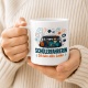 Tasse »Schulfahrerin Ich höre alles. Leider.«