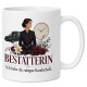 Tasse »Bestatterin Ich habe die ruhigste Kundschaft.«