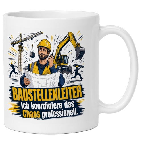 Tasse »Baustellenleiter«