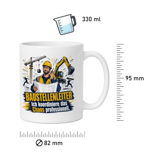 Tasse »Baustellenleiter«