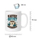 Tasse »Kaffee rettet zumindest meinen Tag.«