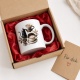 Tasse mit Filterkaffee-Motiv