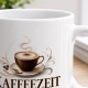 Tasse »Kaffeezeit Ein kleiner Moment für großen Genuss.«
