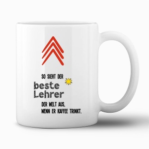 Tasse "So sieht der beste Lehrer..."