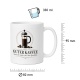 Tasse »Guter Kaffee braucht nicht viel. Nur Qualität.«