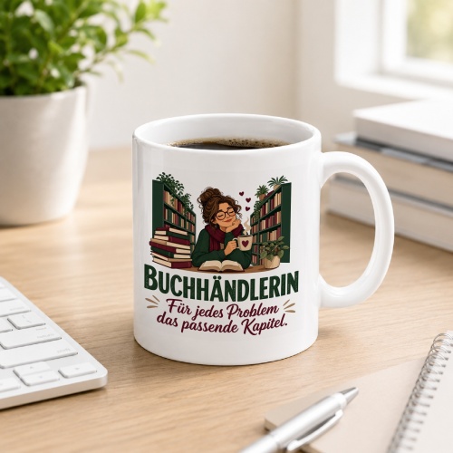 Tasse »Buchhändlerin«