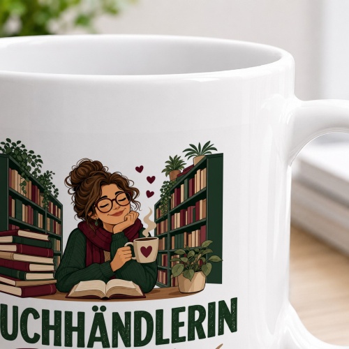 Tasse »Buchhändlerin«