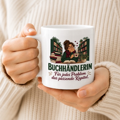 Tasse »Buchhändlerin«