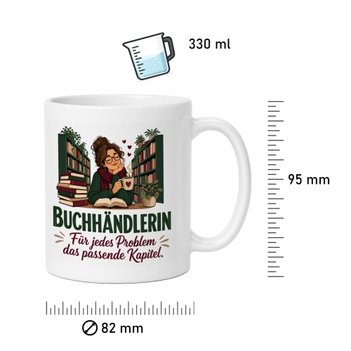 Tasse »Buchhändlerin«