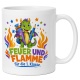 Tasse »Feuer und Flamme für die 1. Klasse«