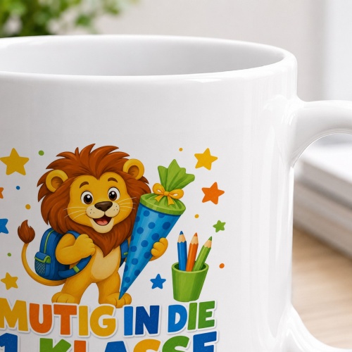 Tasse »Mutig in die 1. Klasse«