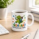 Tasse »ROAAR! Ich bin jetzt in der 1. Klasse.«