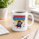 Tasse »Superkraft Schulkind Bereit für die 1. Klasse.«
