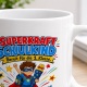 Tasse »Superkraft Schulkind Bereit für die 1. Klasse.«
