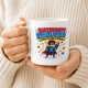 Tasse »Superkraft Schulkind Bereit für die 1. Klasse.«