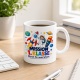Tasse »Mission 1. Klasse Bereit für neues Wissen.«