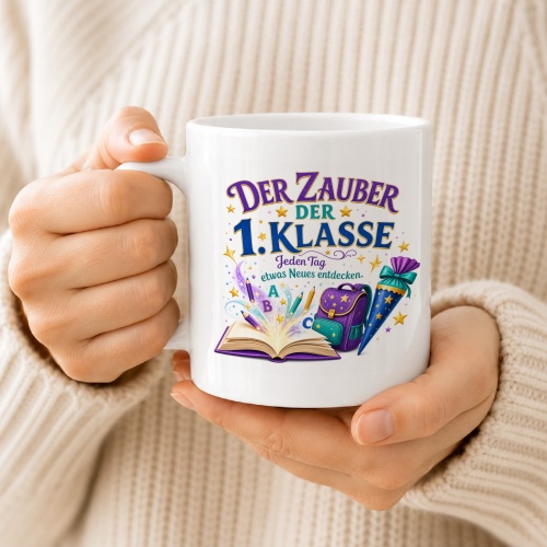 Tasse »Der Zauber der 1. Klasse«